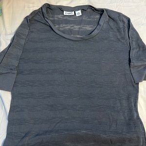 Gray sheer t-Shirt